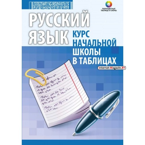 Русский язык. 1-4 классы. Курс начальной школы в таблицах. Полноцветные таблицы (2023) Петкевич Л.А., «Кузьма»